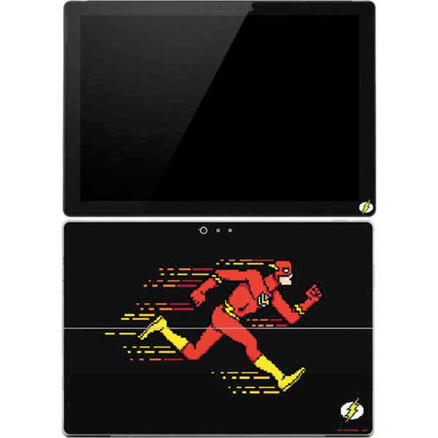 DC Comics The Flash Pixelated Running Pose Surface Pro 4 Skin